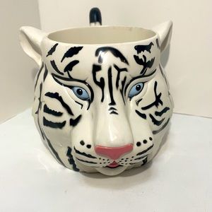 Vintage 2002 “The Greatest Show On Earth!” White Siberian Tiger Mug!